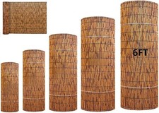 Natural Reed Fencing Rolls for Outdoor Privacy - 2FT, 3FT, 4FT x 16.4FT picture