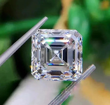 YG Loose Lab-Grown CVD Diamond 4.5 Ct Asscher Cut VVS1 - F Certified Diamond A++ picture