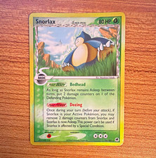 Pokemon Snorlax (Delta Species) 10/101 EX Dragon Frontiers Holo Rare Eng 2006 picture