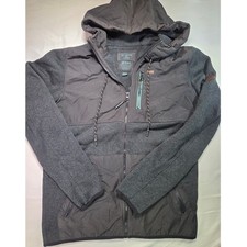 Billabong A/DIV Adventure Division Mens Medium Black Full Zip Hooded Jacket picture