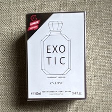 V.V.LOVE EXOTIC Charming Vanilla Eau de Parfum Spray Regular Size 3.4 oz picture