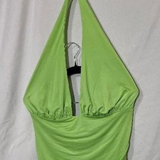 Good-american Women's Green Crop-top picture