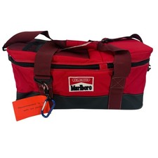 Vintage Marlboro Unlimited Cooler Bag Red Black Insulated Soft Sided Cooler New picture