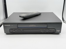 Panasonic PV-7401 VCR Plus 4 Head Omnivision VHS BlueLine w/Remote Tested picture