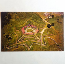 Plastichrome Fort McHenry National Monument MD Aerial View Postcard Unposted picture