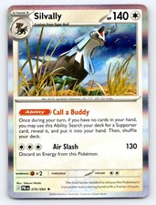 Silvally 070/084 Rare Pitch Black Pokemon Holo Lightly Played picture