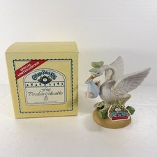 VTG 1985 Cabbage Patch Kids Special Delivery Stork Porcelain Figurine 5063 Box picture