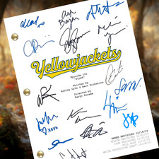 Yellowjackets Pilot Script Autograph, Signed Reprints- Yellowjackets Screenplay picture