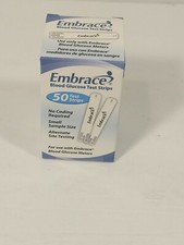 Omnis Health Embrace Blood Glucose Test Strips - 50 Pack  4/2016 picture