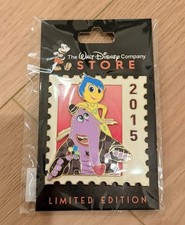 DEC WDCS D23 2026 Pixar Stamp Joy & Bing Bong Inside Out 2015 LE 500 Disney Pin picture