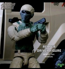 Valaverse Action Force Reaper Vanguard Driver (Tan Version) Action Figure picture