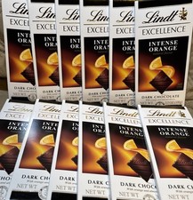 Lindt Excellence 12ct Intense Orange Dark Chocolate Bars 3.5oz Each 11/30/2026 picture