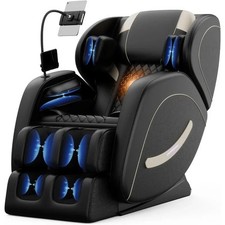 Shiatsu Massage Chair Zero Gravity Recliner Chair w/5 Modes for Relaxing Black picture