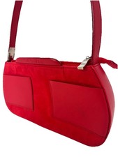 Prada Red Leather Baguette Vintage  (RARE) picture