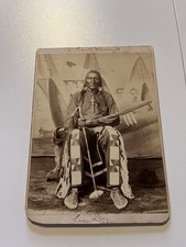 Rare, George W.Scott Photograph of Chief Long Dog, 1890-1891 picture