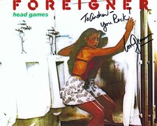 Foreigner Lead Singer Lou Gramm Signed Autographed 8x10 Photo To Andrew #2 picture