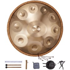 Handpan Drum 22 in 10 Notes D Minor Hand Drum Instrument with Mallet picture