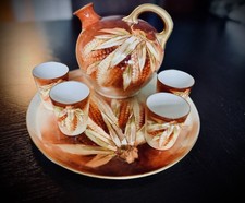 Antique Limoges Vienna Porcelain Lemonade Set Signed Graham c1910 picture