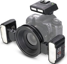 Meike MK-MT24 Macro Twin Lite Flash for Canon Nikon Sony Cameras picture
