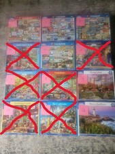 White Mountain 1000 piece puzzles, Lots of 4 for 20 dollars plus shipping picture