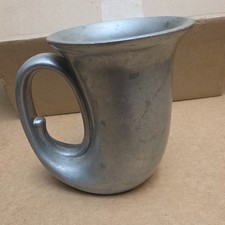 Vintage Pewter Horn  picture