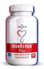 Three Arrows Iron Repair Plus Natural Iron Supplement 90 Gelatin Capsules picture