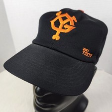 Vintage Tokyo Yomiuri Giants Big 1 Japanese Baseball Cap Black Hat 80s 90s picture