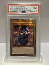 Spenta, The Magistus Sealer Yu-Gi-Oh Starlight Rare 1st Ed BPRO-EN098 PSA 9 picture