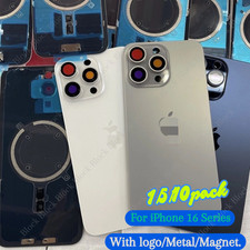 Back Glass Replacement Lot With Metal Magnet For iPhone 16/14/17/15 ProMax/16e picture