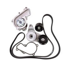 Hyundai Grandeur IG 3.0 LPG Drive Belt Water Pump Kit 6pc OEM 25212-3C322 picture