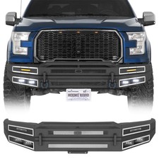 Offroad Steel Offroad Front Bumper w/ LED Lights For 2015 2016 2017 Ford F-150 picture