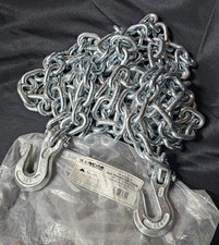 Ancra 49958-38-20 Transport Chain with Grab Hooks, Grade 43, 3/8-Inch by 20-Foot picture