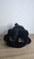 MeWoo MeWaii Black Cat Plush Stuffed Animal Soft Cuddly Star Eyes Lovey CLEAN picture