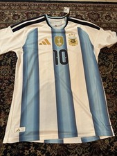 Adidas MESSI Argentina 2026 Home Authentic White Match Jersey KH3934 Size M New picture