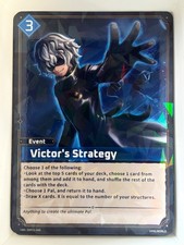 Victor's Strategy Foil Double Rare BP01: Dawn of Palpagos EBP01-046 NM picture