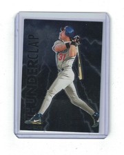 Mike Piazza 1997 Fleer Ultra Thunderclap Insert #9 MISSING FOIL picture