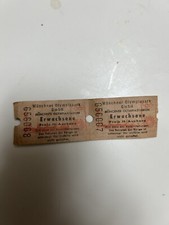 1972 Munich Olympic Tickets Munchen 2 Tickets picture
