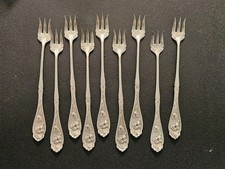 Set Of 9 Antique 1908 WM Rogers 