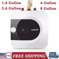1.6/2.6/4/8 Gallon Electric Water Heater Mini Tank Compact Shower Kitchen Sink picture