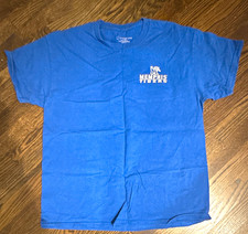 Vintage Image One Memphis Tigers Blue T-Shirt Shirt Size L Large picture
