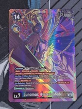 Digimon TCG #BT26-083 Junomon: Hysteric Mode SR Alt Art Foil English  picture