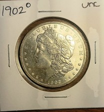 1902-O Morgan Silver Dollar  Uncirculated BU+ picture