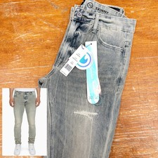 *NEW* Men Smoke Rise Vintage Washed Jeans EDEN BLUE (JP26F201) 👍 picture