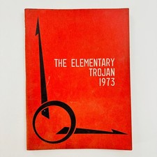 1973 Troy PA Elementary School Yearbook - The Trojan Troy Pennsylvania picture