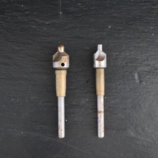 Vintage Lot 2 Aircraft Piloted Countersink Cutters 1/2
