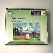 Sony Classical Philippe Entremont Ravel Complete Piano Works Piano 2CD 1974 picture