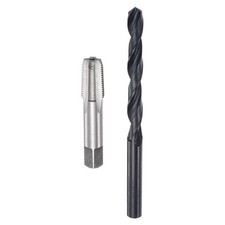 Tap Drill Bit Set 1/8-27 NPT Thread Tap 21/64
