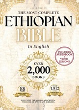 THE COMPLETE ETHIOPIAN BIBLE: 88 Books including Missing Apocrypha (HARDCOVER) picture