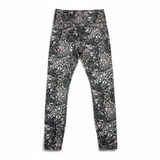 Athleta Ultimate Stash 7/8 Tight Leggings Women Medium Floral Print picture