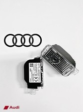AUDI BEAM RINGS-PUDDLE LIGHT'S NEW OEM. MSRP $285.99 SET OF TWO 4G00522133G picture